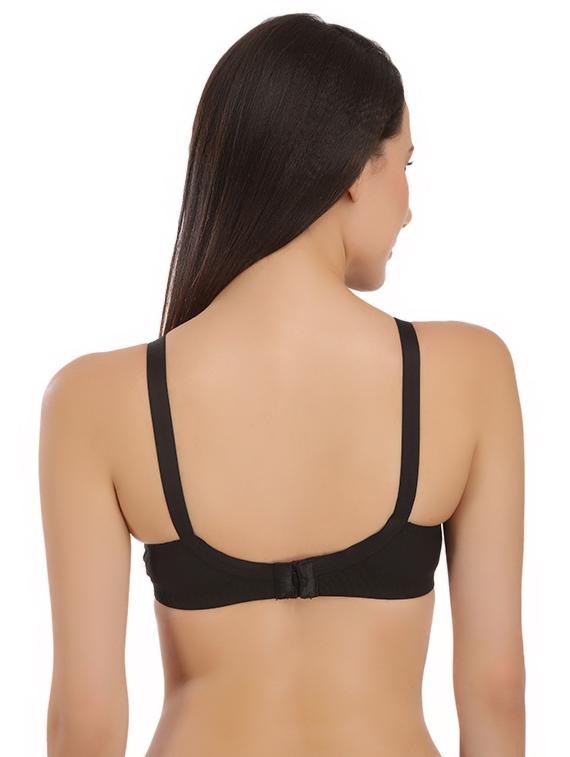 bow patch embroidered bra - 16633646 - Zoom Image - 2