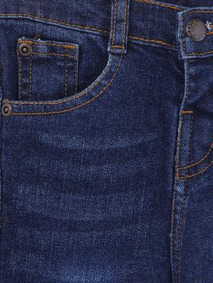 blue cotton washed jean - 16633725 - Standard Image - 3
