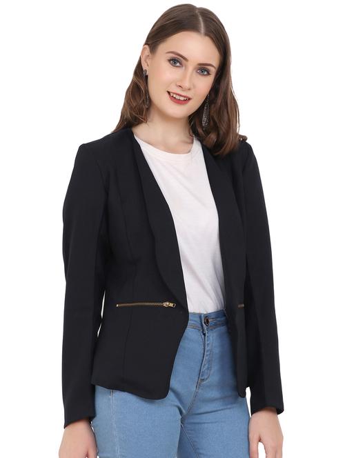 long sleeved solid summer jacket - 16633749 - Standard Image - 1