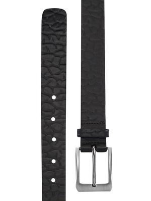 black leather belt - 16633765 - Standard Image - 4