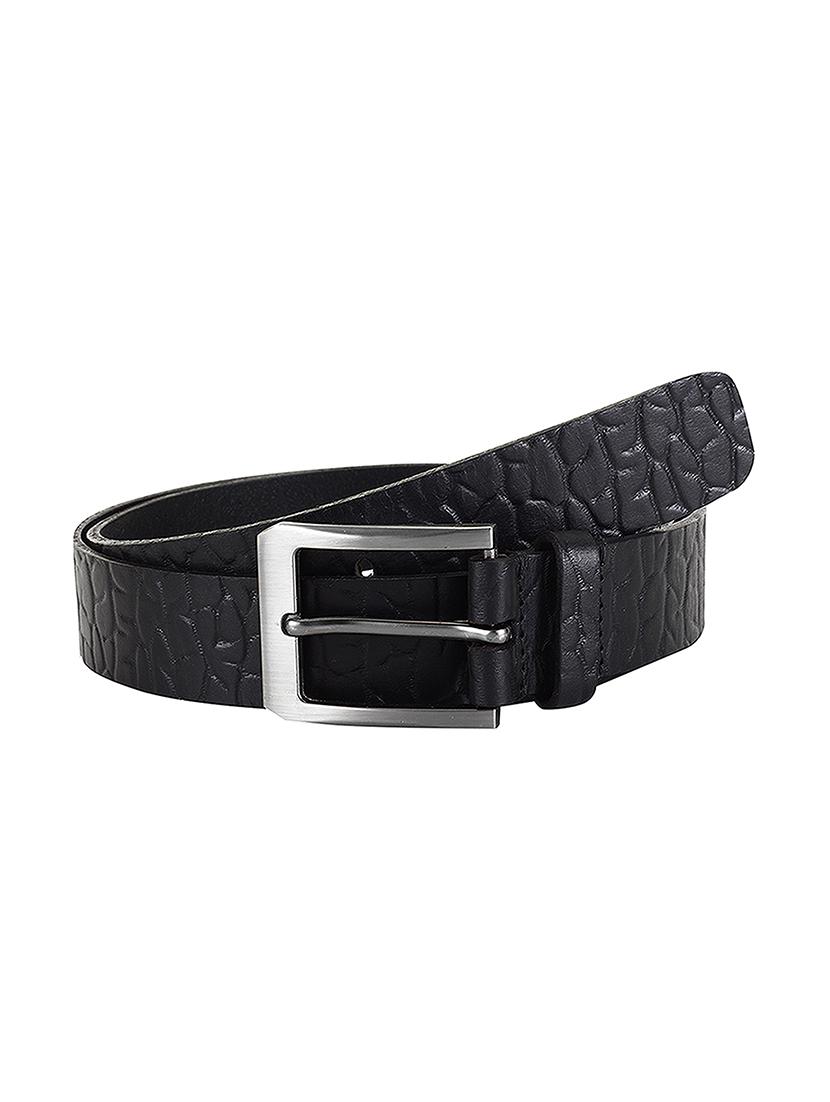 black leather belt - 16633765 - Zoom Image - 2