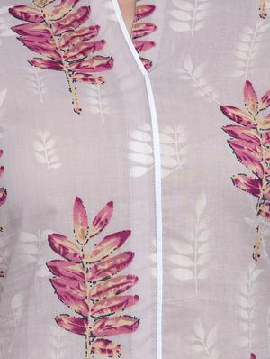 printed straight kurta - 16634091 - Standard Image - 4