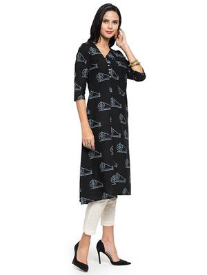 conversational straight kurta - 16634115 - Standard Image - 2