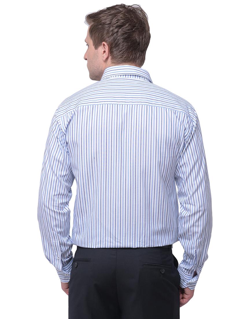 white striped formal shirt - 16634312 - Zoom Image - 3