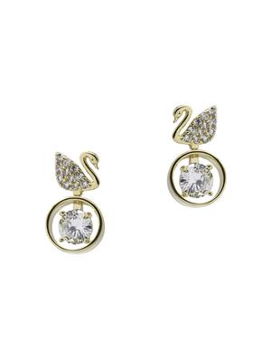 gold tone drop earring - 16634381 - Standard Image - 2