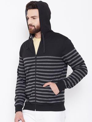 black striped sweatshirt - 16634435 - Standard Image - 2