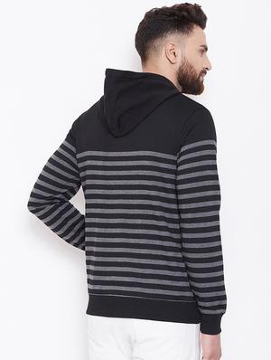 black striped sweatshirt - 16634435 - Standard Image - 3