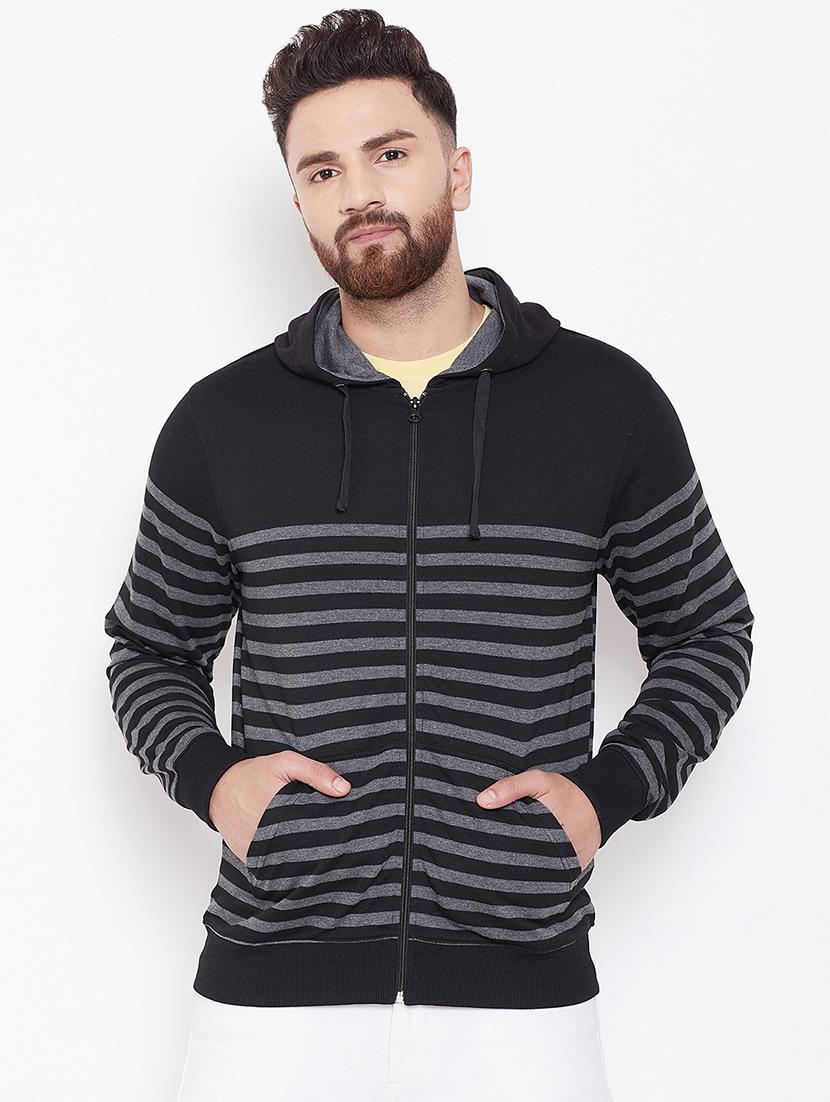 black striped sweatshirt - 16634435 - Zoom Image - 1