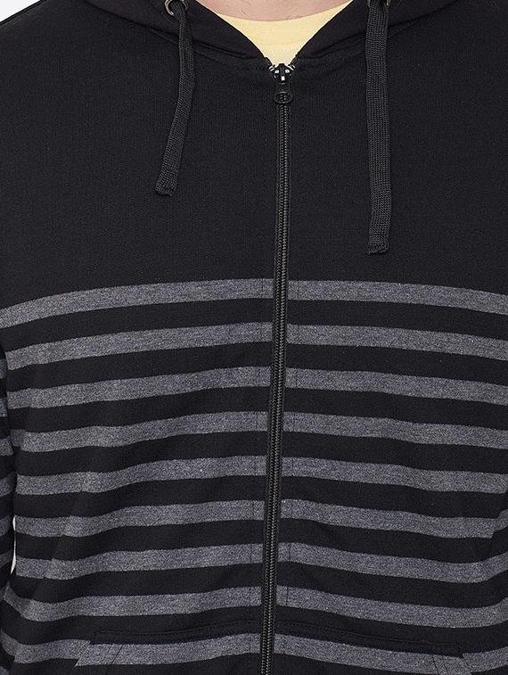 black striped sweatshirt - 16634435 - Zoom Image - 5