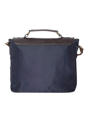 blue polyester messenger bag - 16634511 - Standard Image - 2