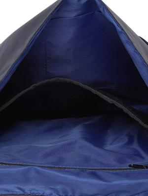 blue polyester messenger bag - 16634511 - Standard Image - 3