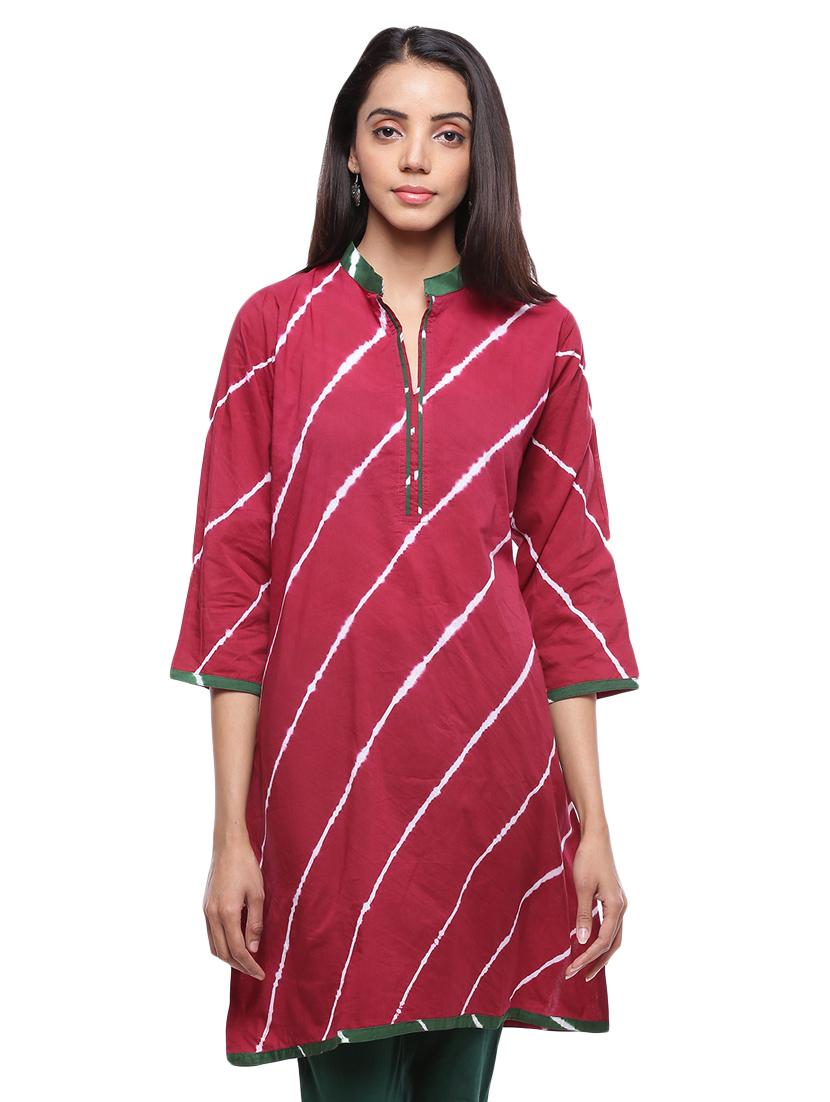 leheriya straight kurta - 16634528 - Zoom Image - 1