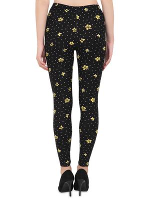 high rise floral jegging - 16634577 - Standard Image - 3
