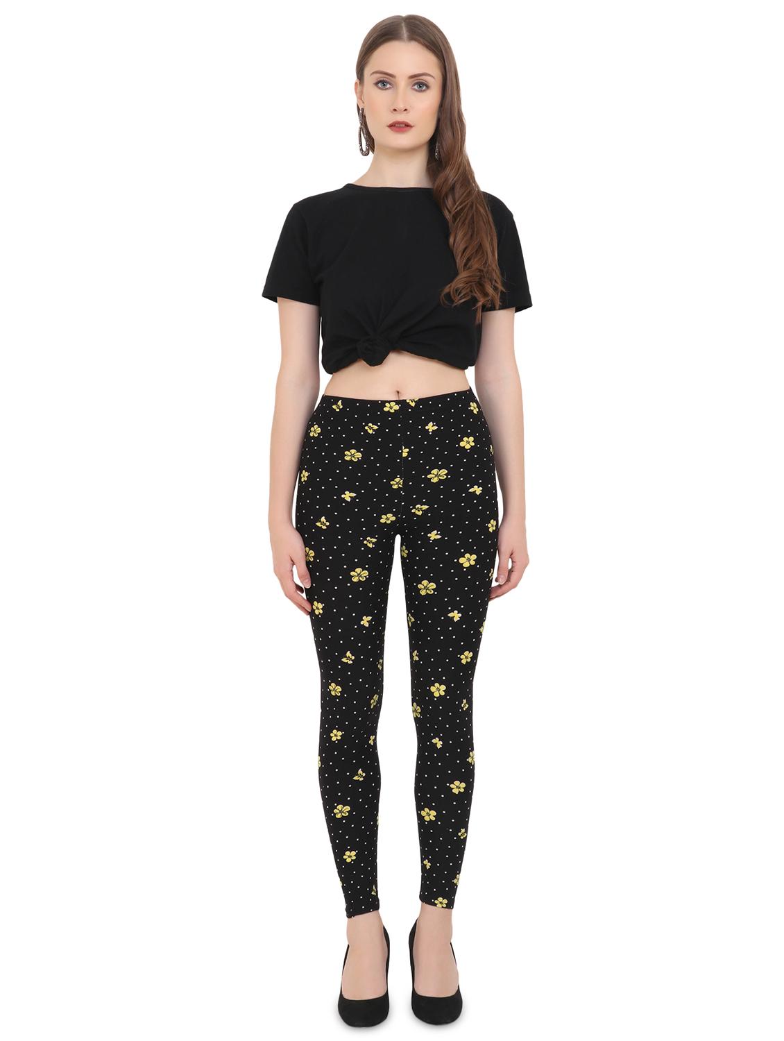 high rise floral jegging - 16634577 - Zoom Image - 4