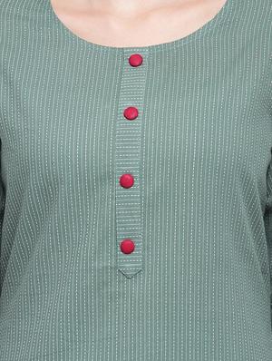solid straight kurta - 16634593 - Standard Image - 4