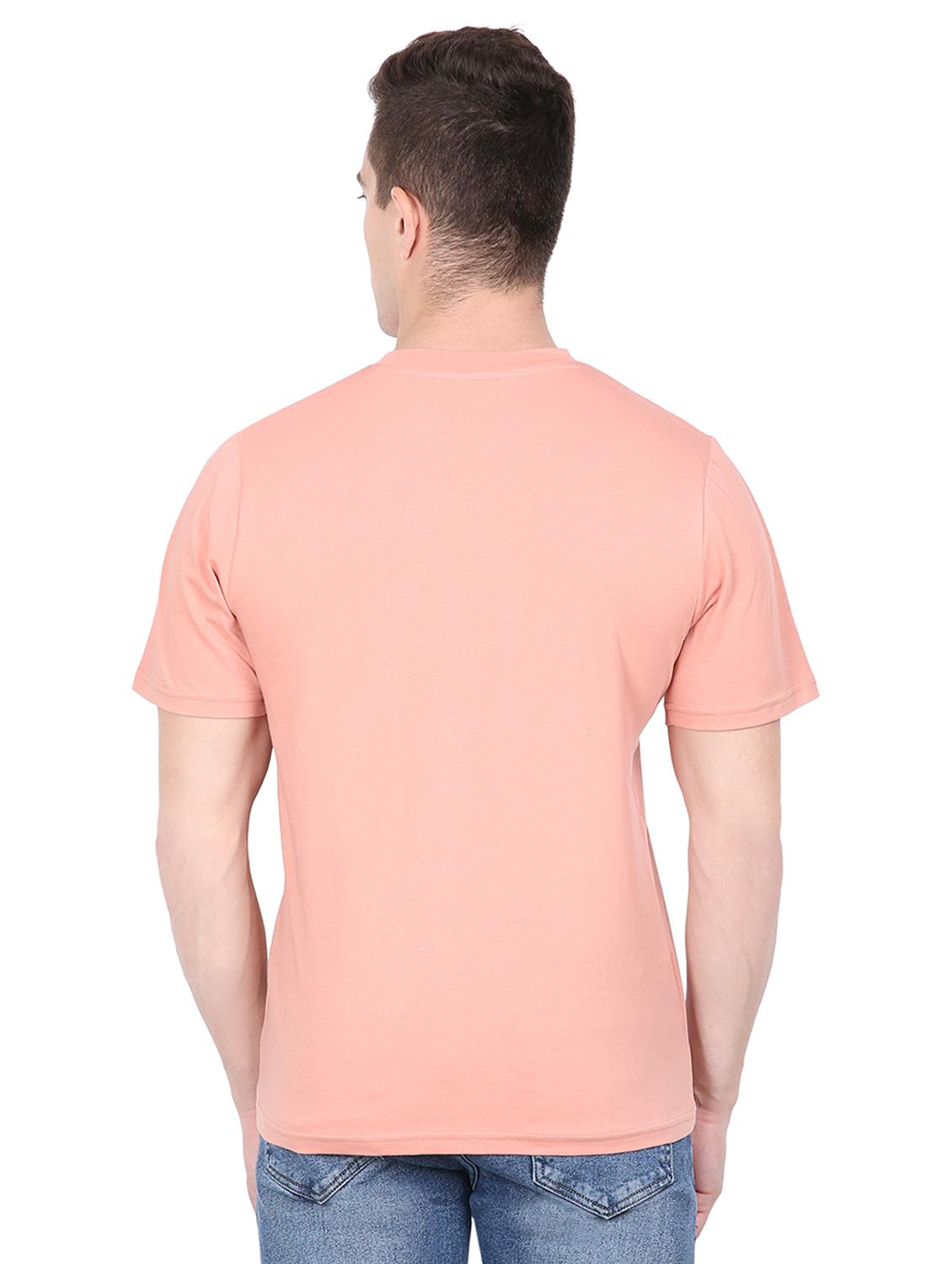 pink chest print t-shirt - 16635080 - Zoom Image - 3