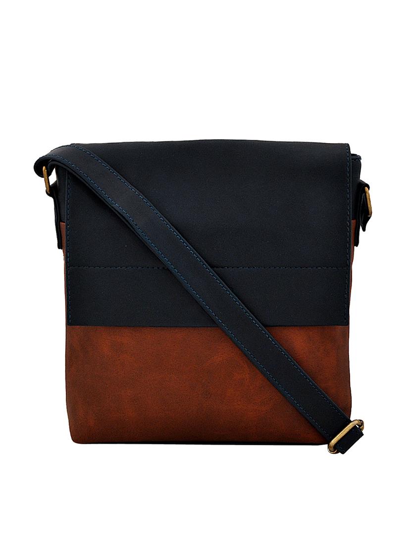 tan leatherette (pu) regular messengerbag - 16635303 - Zoom Image - 1