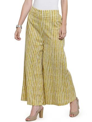 high rise striped palazzo - 16635345 - Standard Image - 2
