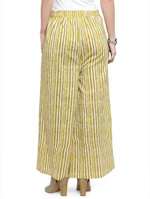 high rise striped palazzo - 16635345 - Standard Image - 3