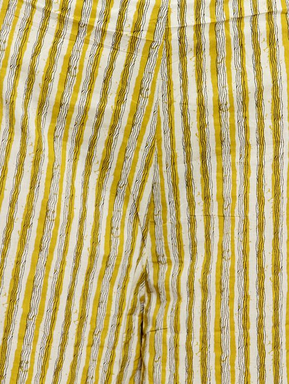 high rise striped palazzo - 16635345 - Zoom Image - 5
