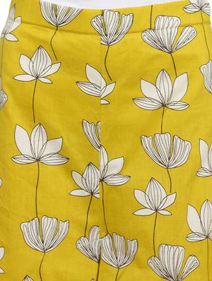 high rise floral palazzo - 16635350 - Standard Image - 5