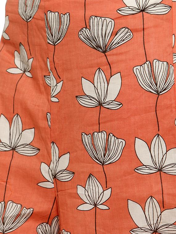 high rise floral palazzo - 16635351 - Zoom Image - 5