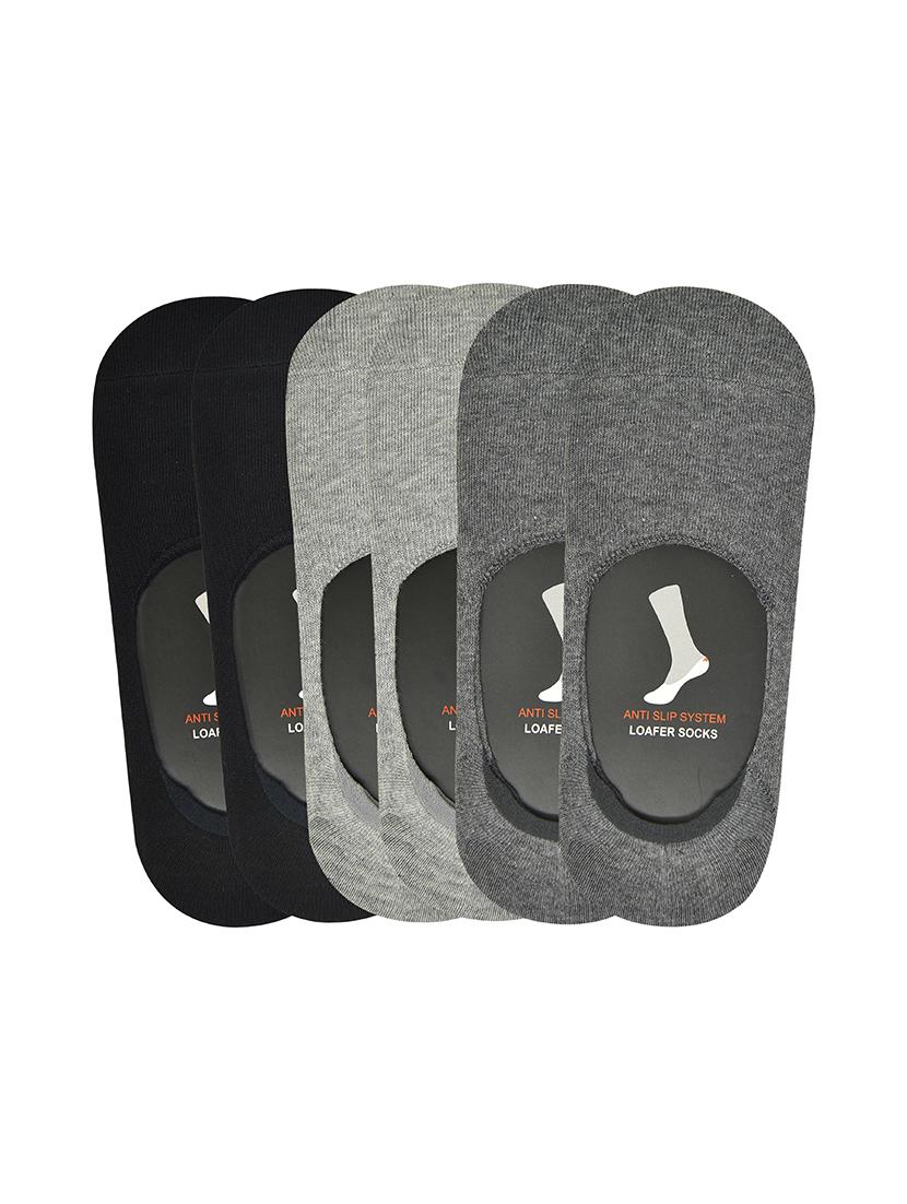 set of 6 multi colored cotton no show sock - 16635474 - Zoom Image - 1