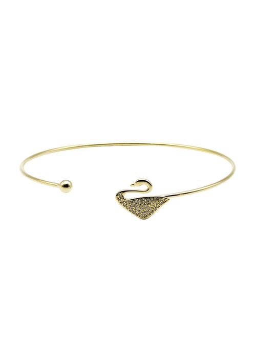 gold metal bangle bracelet - 16636115 - Standard Image - 1