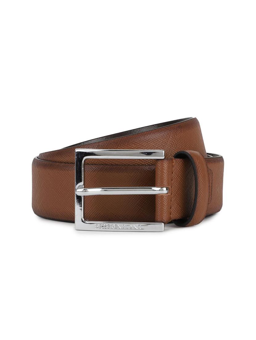 brown leather belt - 16636970 - Zoom Image - 1