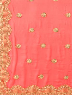 zari embroidered saree with blouse - 16637614 - Standard Image - 5
