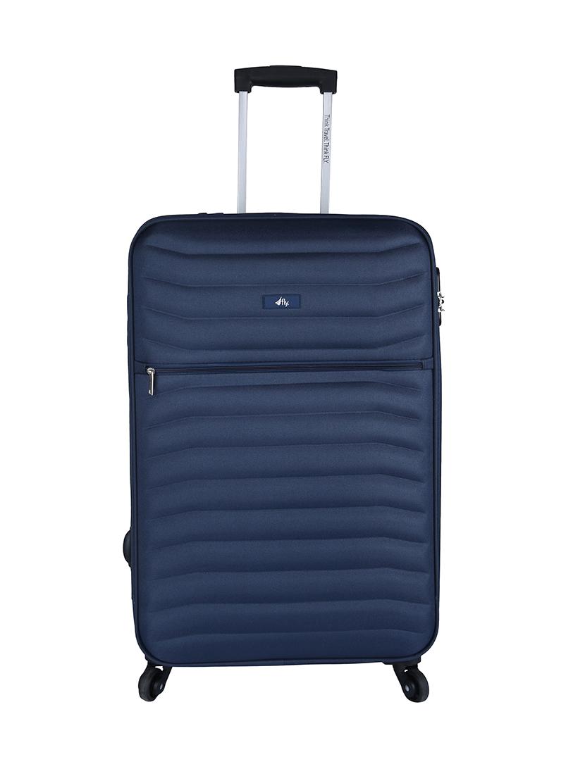 blue polycarbonate trolleybag - 16637931 - Zoom Image - 1