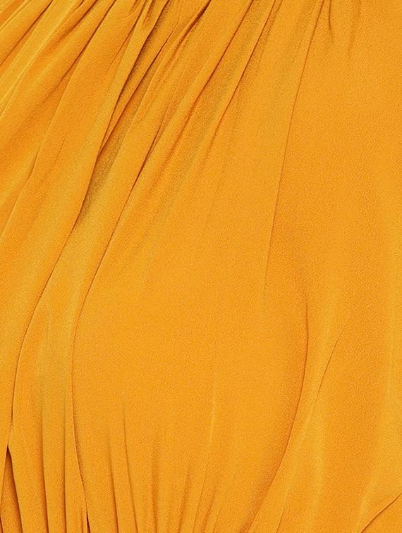 mock neck gathered jumpsuit - 16637943 - Zoom Image - 3