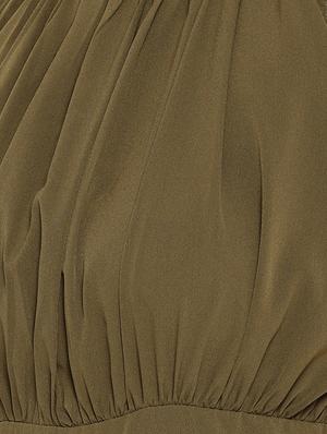 mock neck gathered jumpsuit - 16637944 - Standard Image - 4