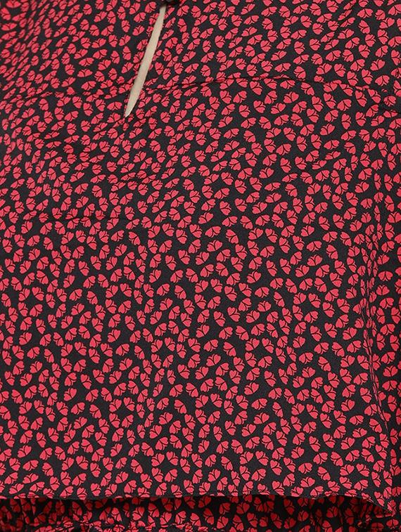 cold shoulder layered romper - 16637962 - Zoom Image - 5