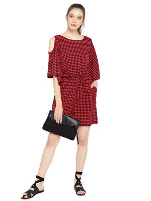 tie front slit sleeved romper - 16637966 - Standard Image - 4