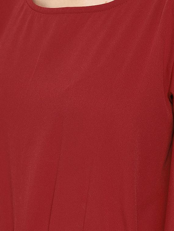 cold shoulder tie front jumpsuit - 16637969 - Zoom Image - 3