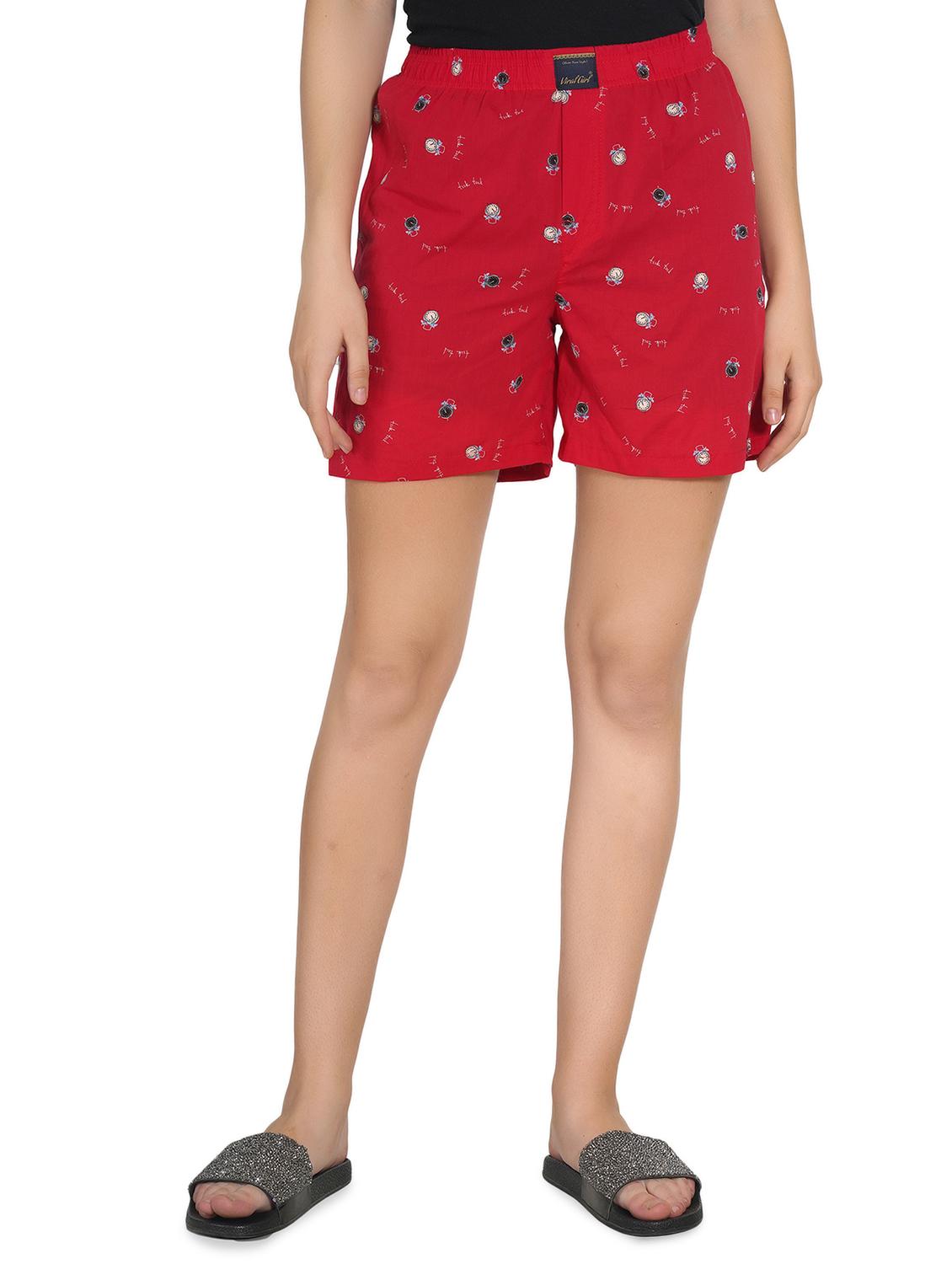 high rise quirky shorts - 16638067 - Zoom Image - 1