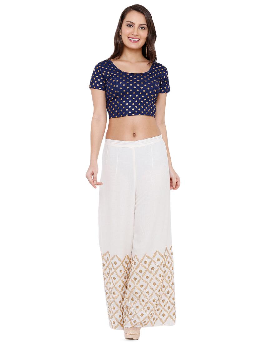 polka dot printed blouse - 16638150 - Zoom Image - 3