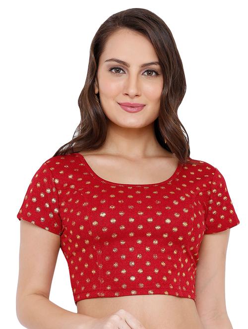 polka dot printed blouse - 16638151 - Standard Image - 1