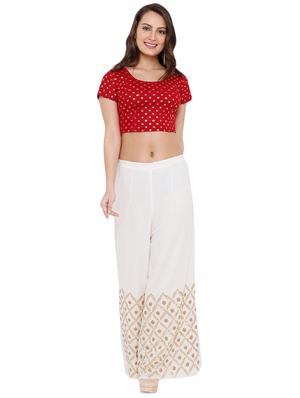 polka dot printed blouse - 16638151 - Standard Image - 3