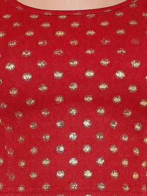 polka dot printed blouse - 16638151 - Standard Image - 4