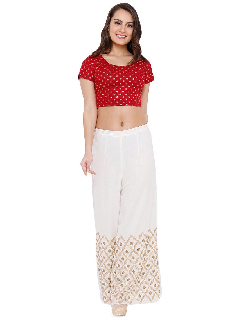 polka dot printed blouse - 16638151 - Zoom Image - 3