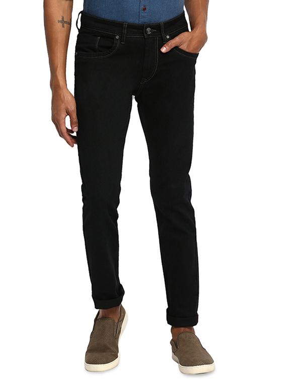 black plain denim jeans - 16638311 - Zoom Image - 1