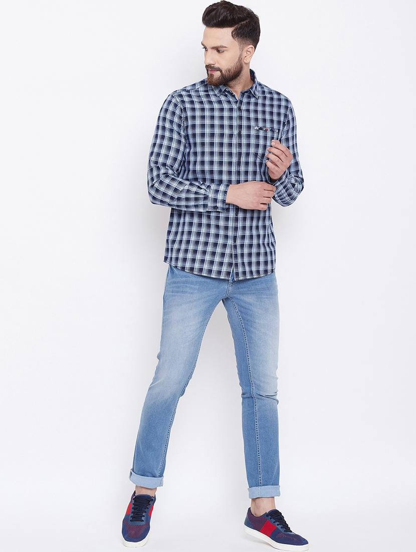 blue light washed jeans - 16640368 - Zoom Image - 1