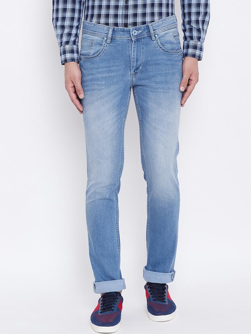 blue light washed jeans - 16640368 - Zoom Image - 2