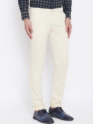 beige textured chinos - 16640387 - Standard Image - 3