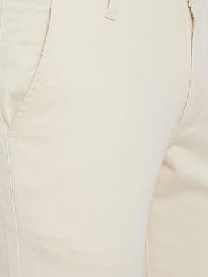 beige textured chinos - 16640387 - Standard Image - 5