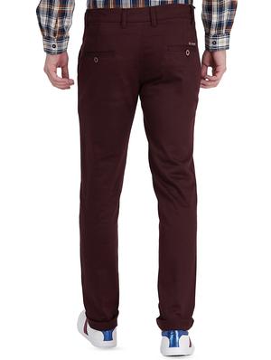 red solid chinos - 16640547 - Standard Image - 3