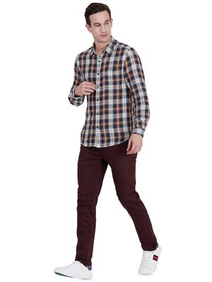 red solid chinos - 16640547 - Standard Image - 4