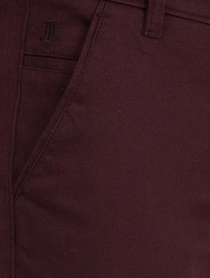 red solid chinos - 16640547 - Standard Image - 5